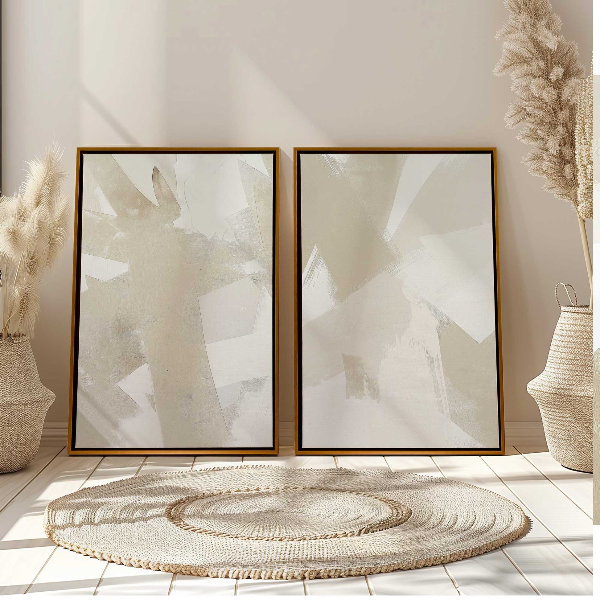 [Color:Opaque White], Picture of art in a White frame