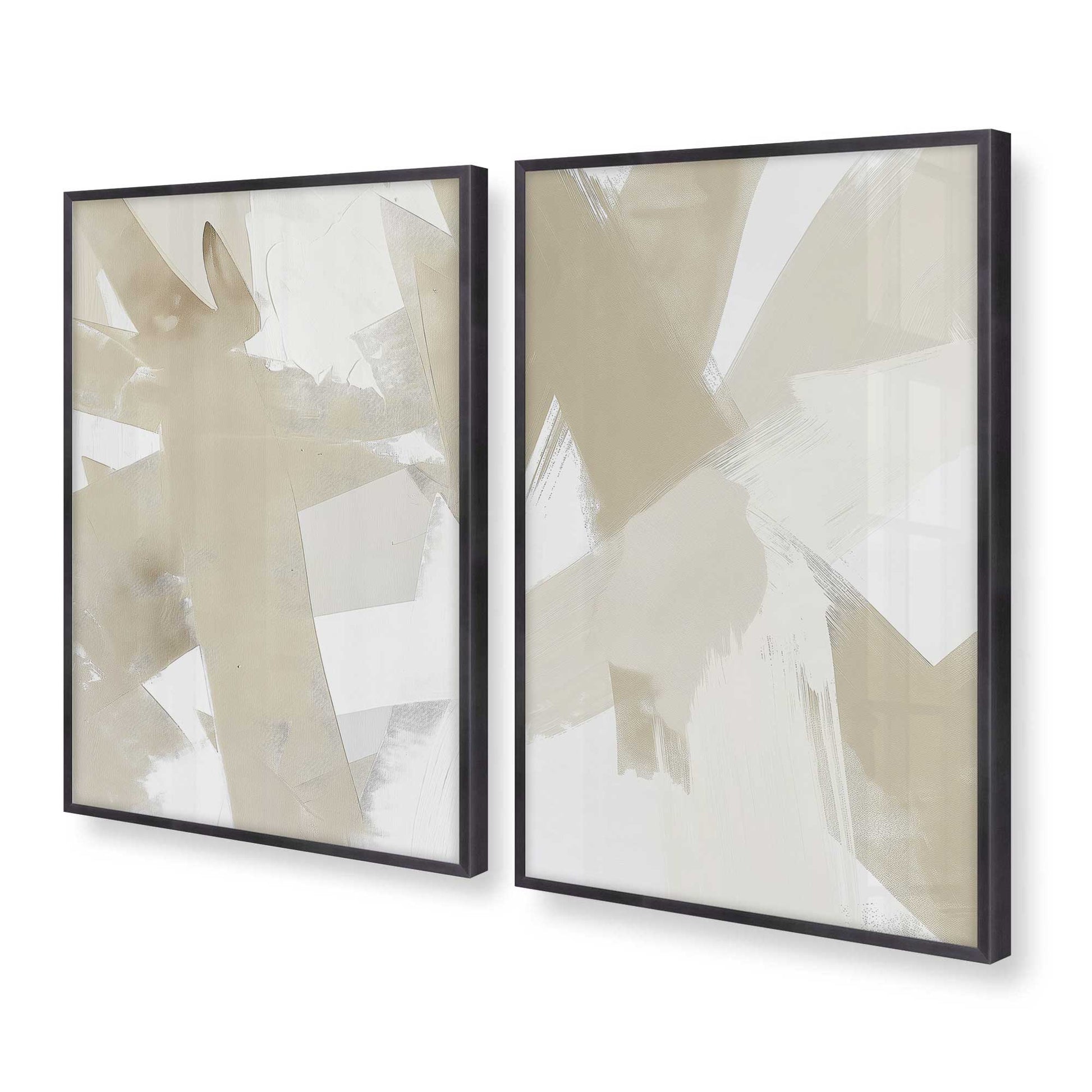 [Color:Weathered Zinc], Picture of art in a Weathered Zinc frame at an angle