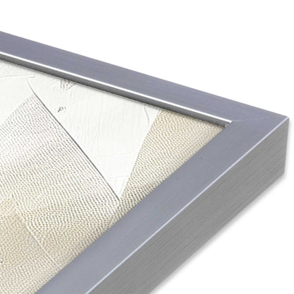 [Color:Polished Chrome], Picture of art in a Polished Chrome frame of the corner