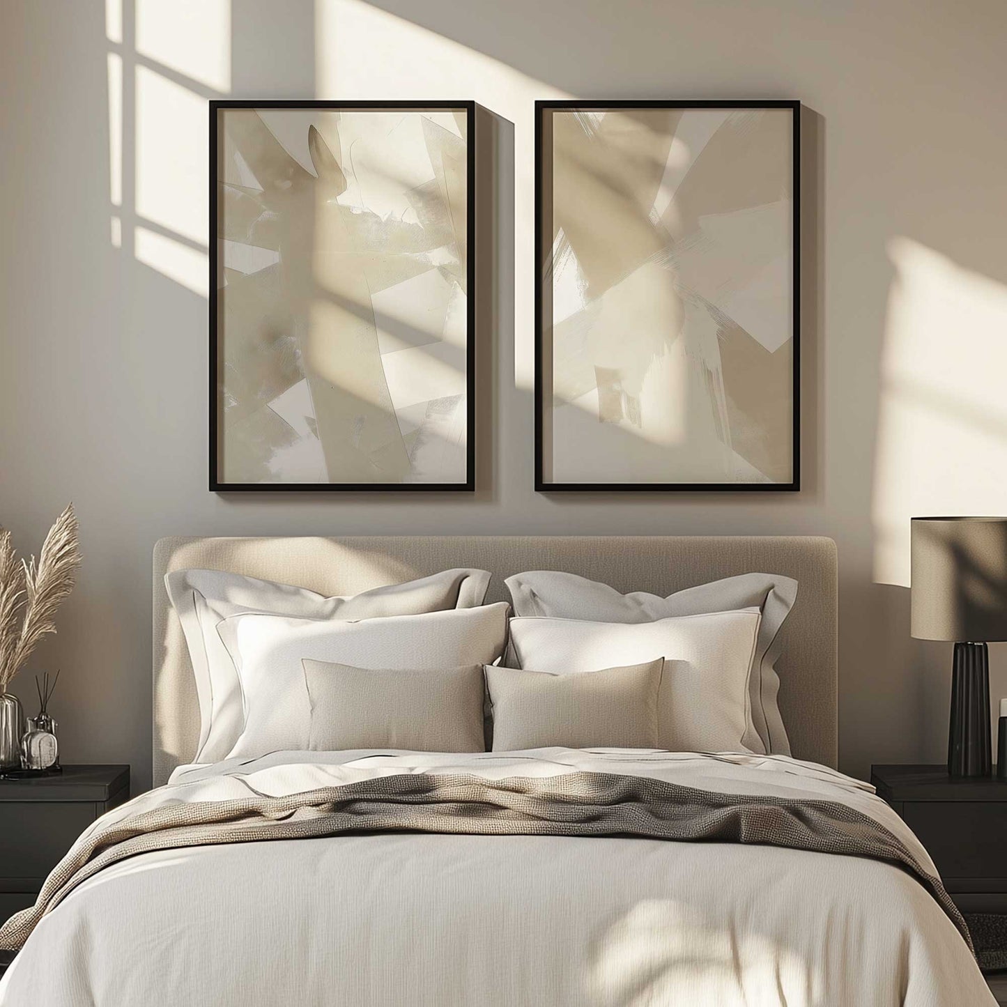 [Color:Brushed Gold], Picture of art in a Brushed Gold frame