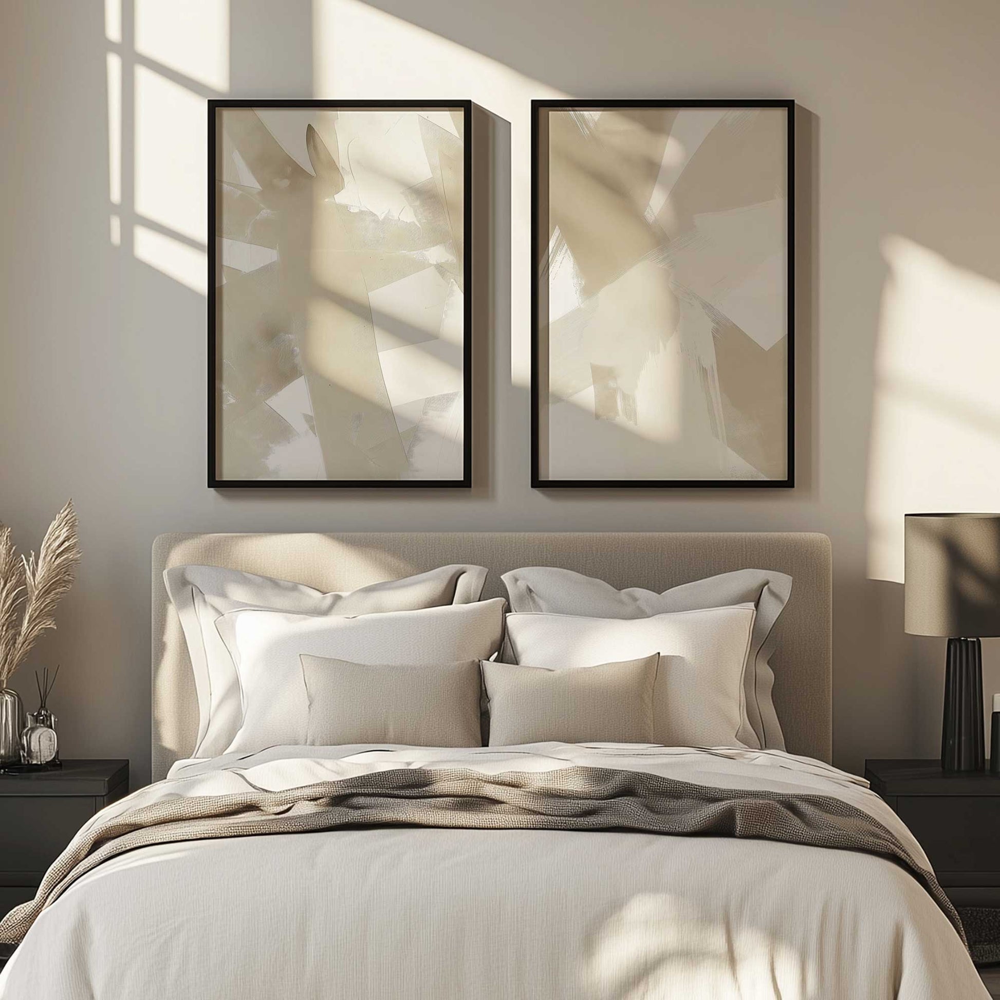 [Color:Brushed Gold], Picture of art in a Brushed Gold frame