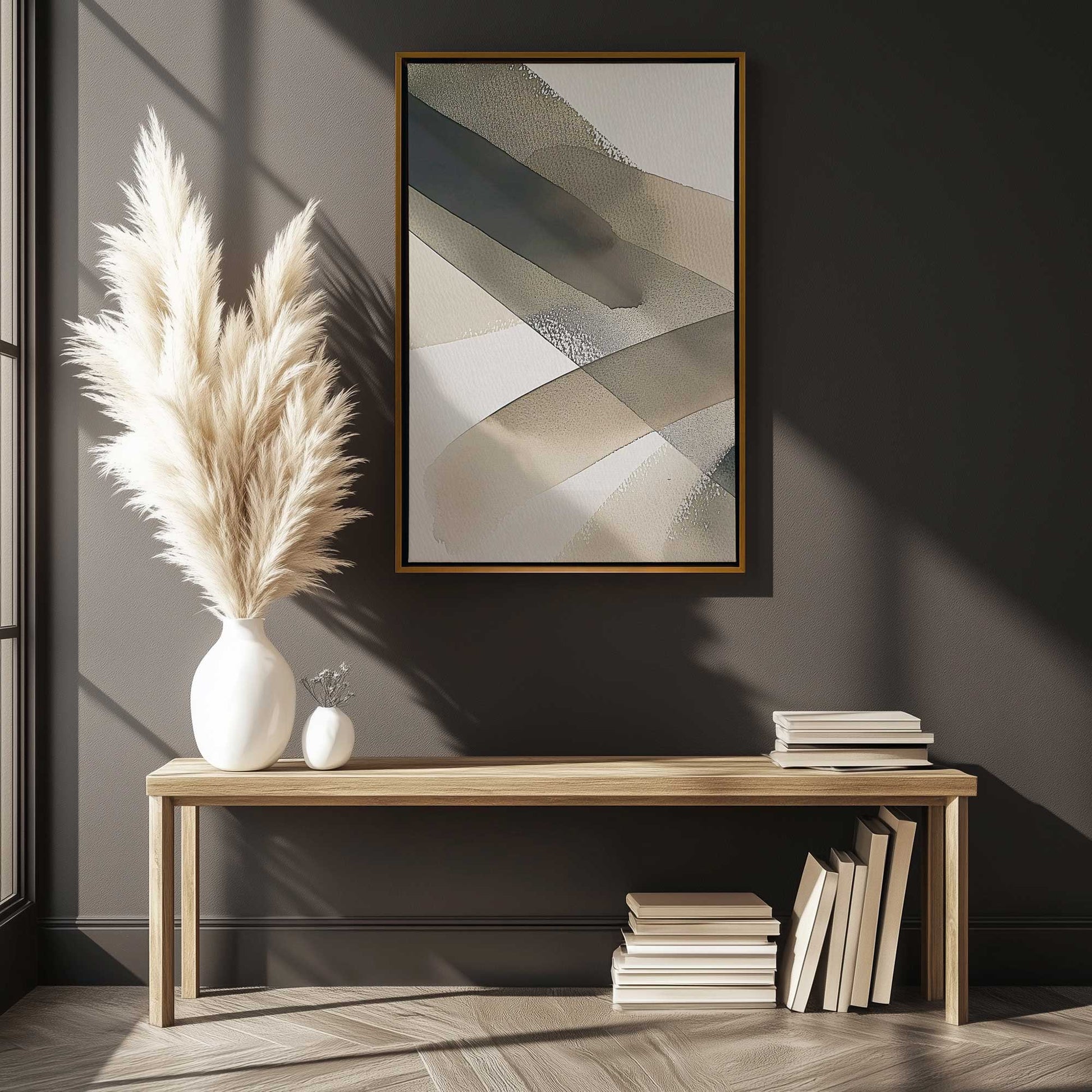 Picture of art in a room
