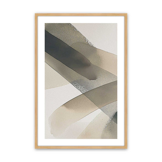 [Color:American Maple], Picture of art in a American Maple frame