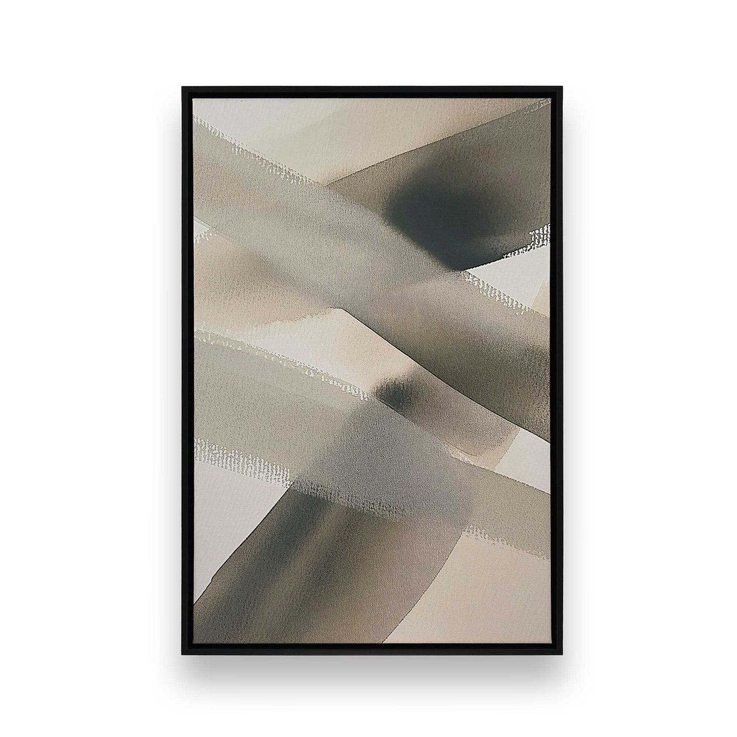 [Color:Satin Black], Picture of art in a Satin Black frame