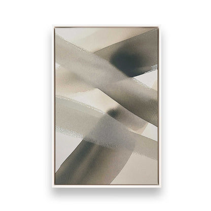 [Color:Opaque White], Picture of art in a White frame