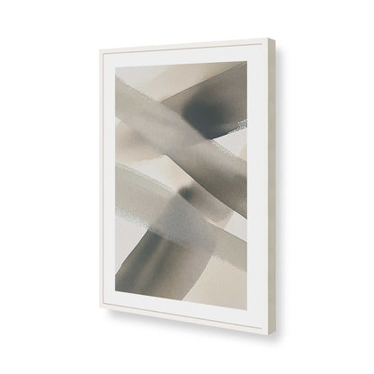 [Color:Opaque White], Picture of art in a Opaque White frame of the corner