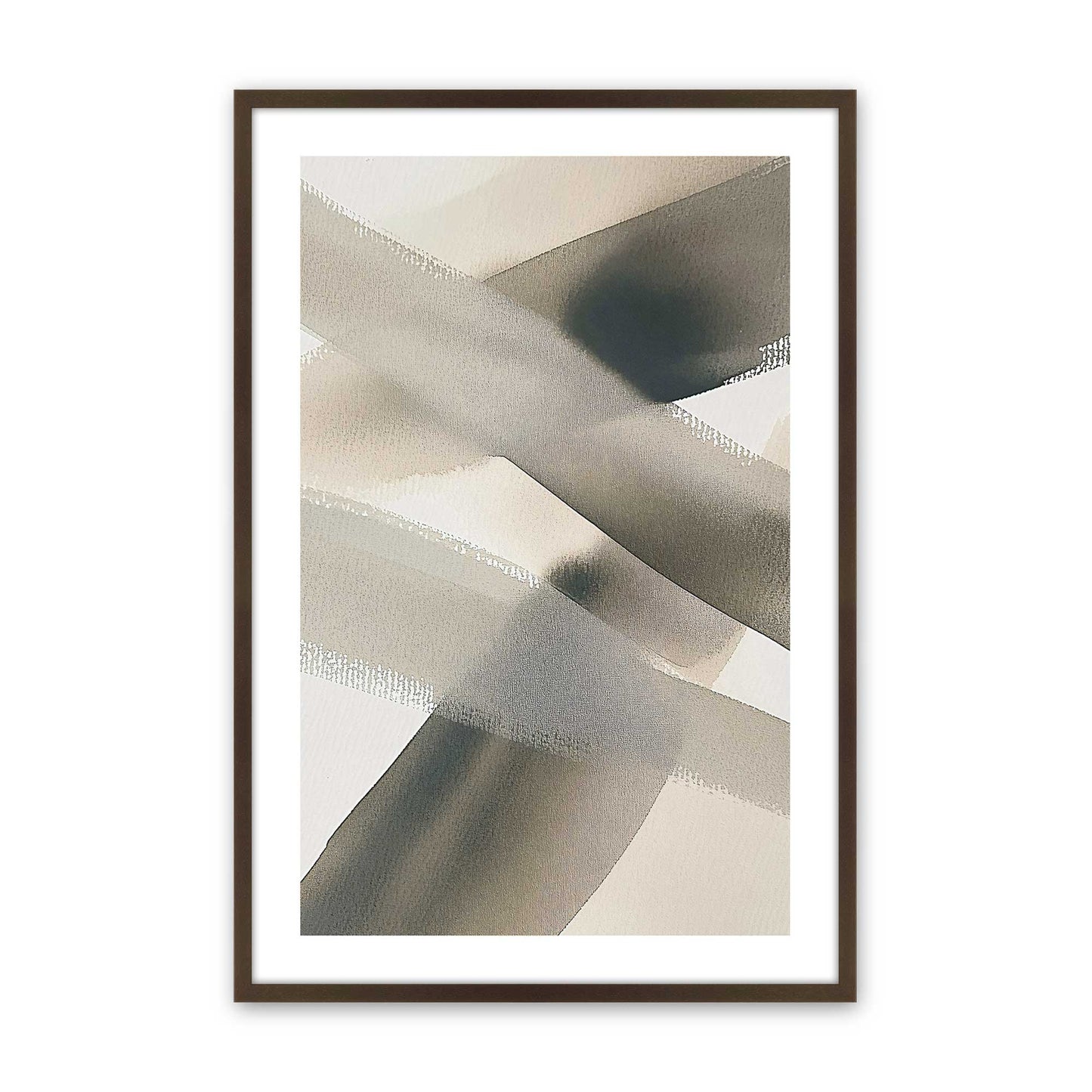 [Color:Belvinder Brown], Picture of art in a Belvinder Brown frame