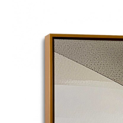 [Color:Polished Gold], Picture of art in a Polished Gold frame at an angle