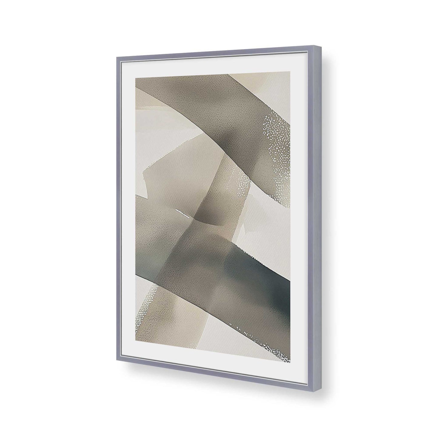 [Color:Polished Chrome], Picture of art in a Polished Chrome frame of the corner