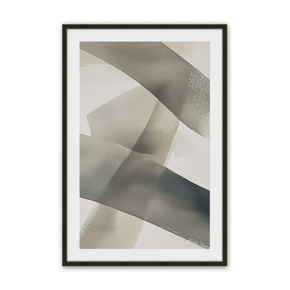 [Color:Satin Black], Picture of art in a Satin Black frame