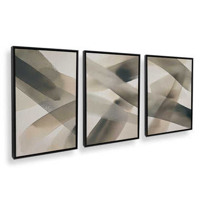 [Color:Satin Black], Picture of art in a Satin Black frame at an angle