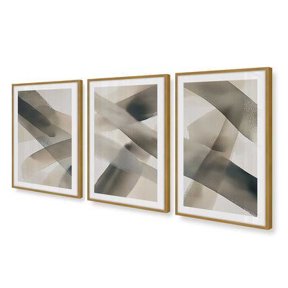 [Color:Polished Gold], Picture of art in a Polished Gold frame at an angle