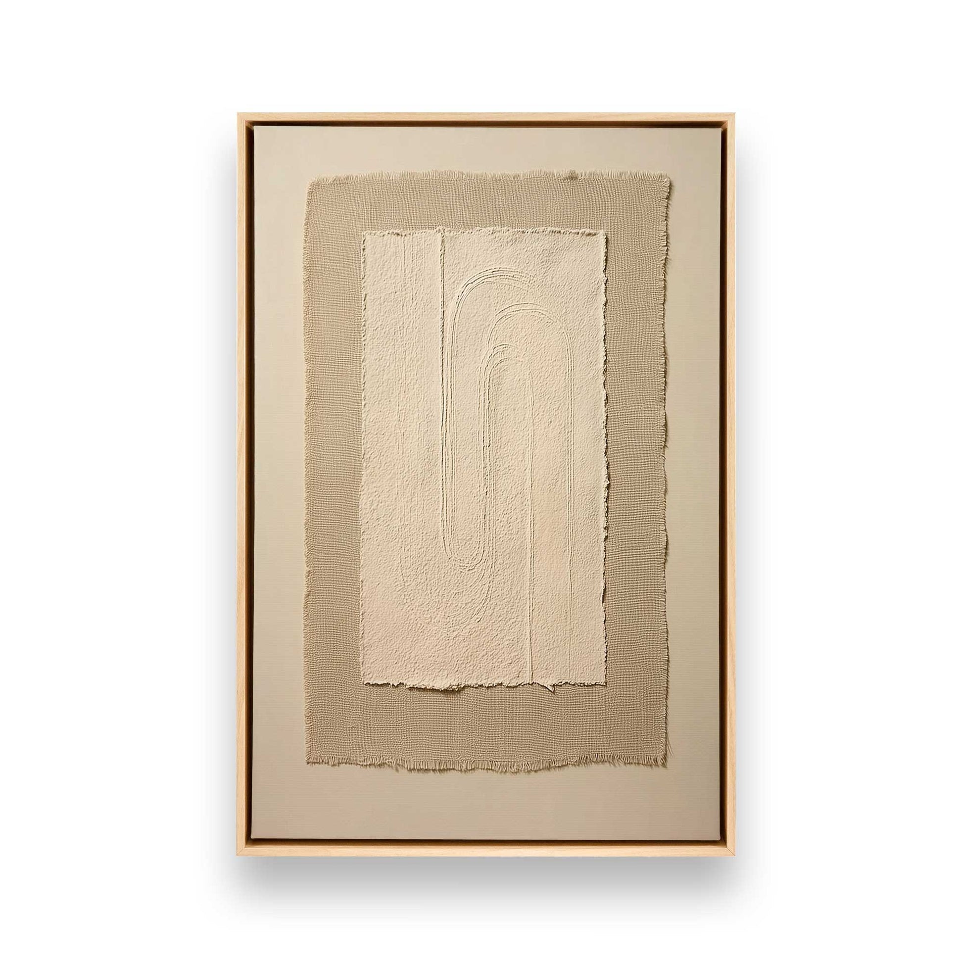 [Color:American Maple], Picture of art in a American Maple frame