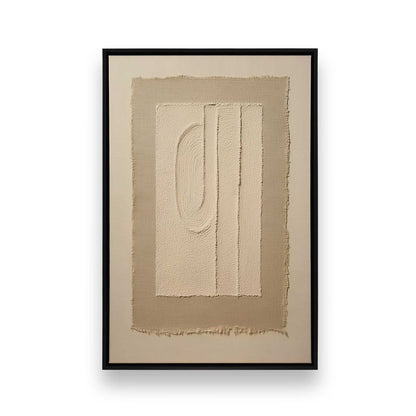 [Color:Satin Black], Picture of art in a Satin Black frame