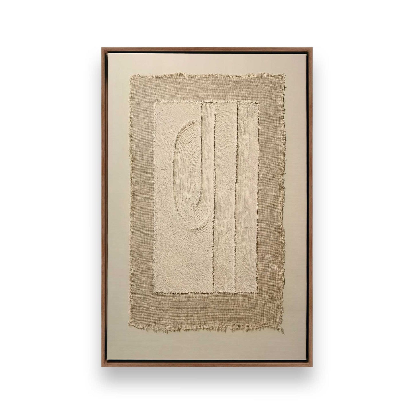 [Color:Walnut], Picture of art in a Walnut frame