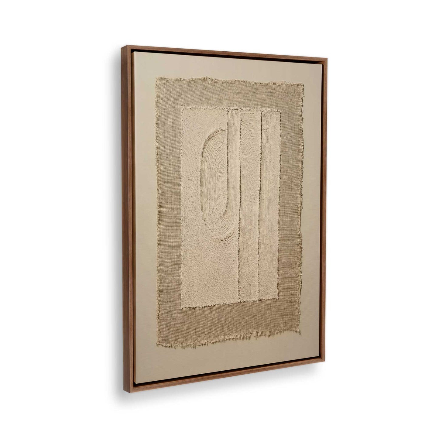 [Color:Walnut], Picture of the corner of the art