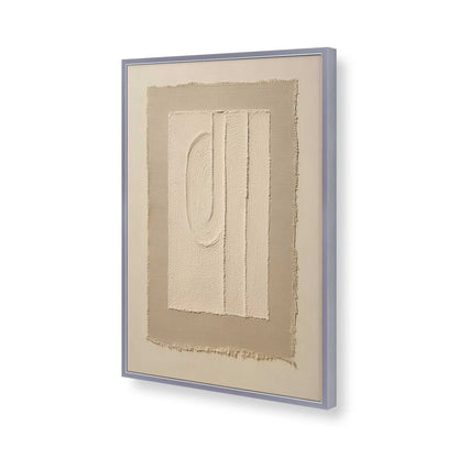 [Color:Polished Chrome], Picture of art in a Polished Chrome frame of the corner