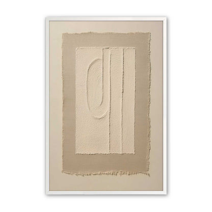 [Color:Opaque White], Picture of art in a Opaque White frame