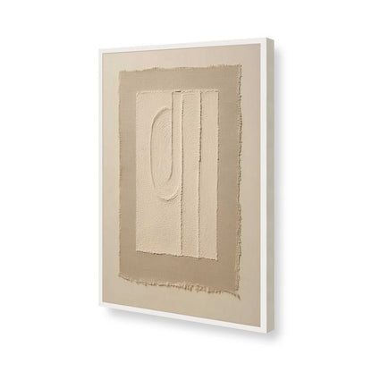 [Color:Opaque White], Picture of art in a Opaque White frame of the corner