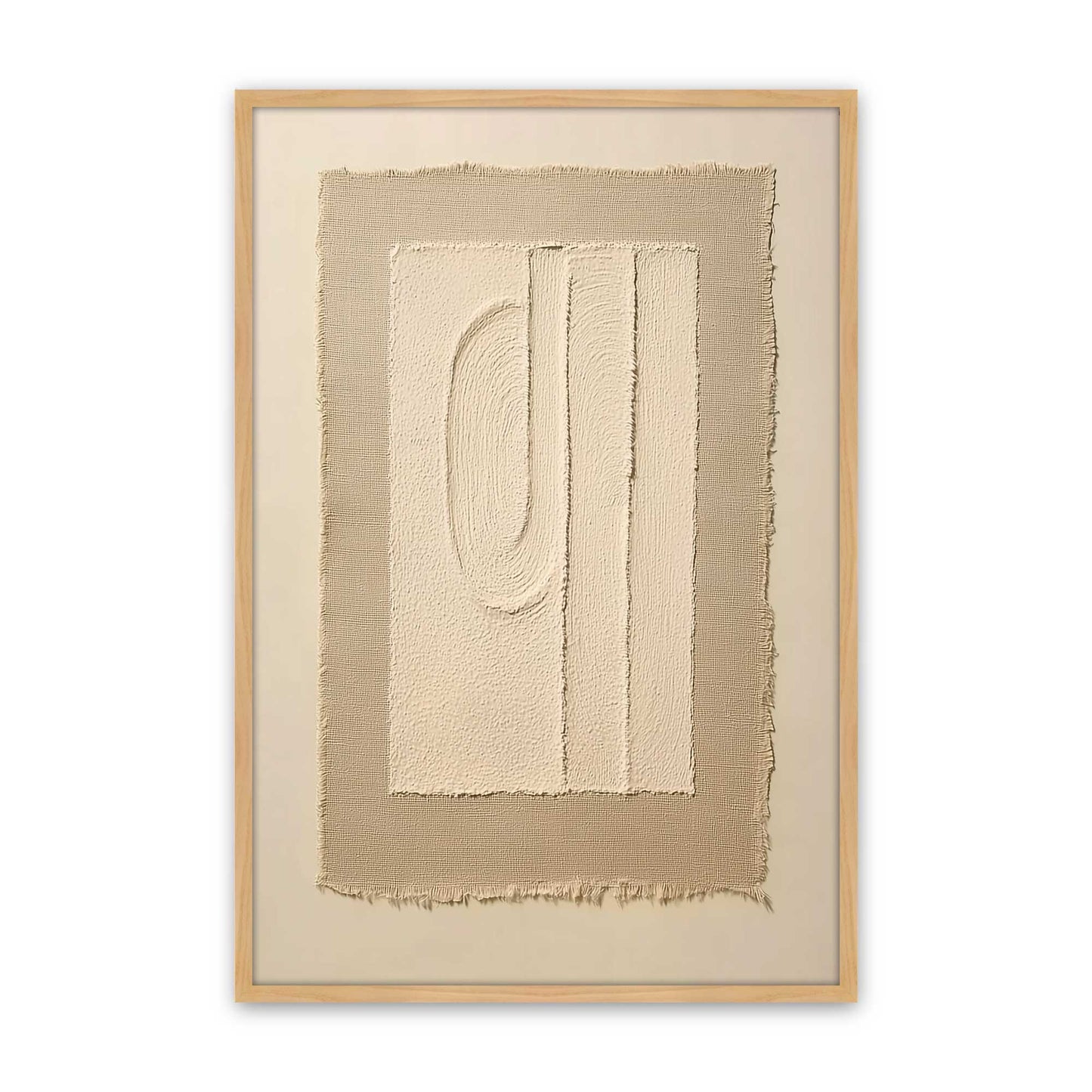 [Color:American Maple], Picture of art in a American Maple frame