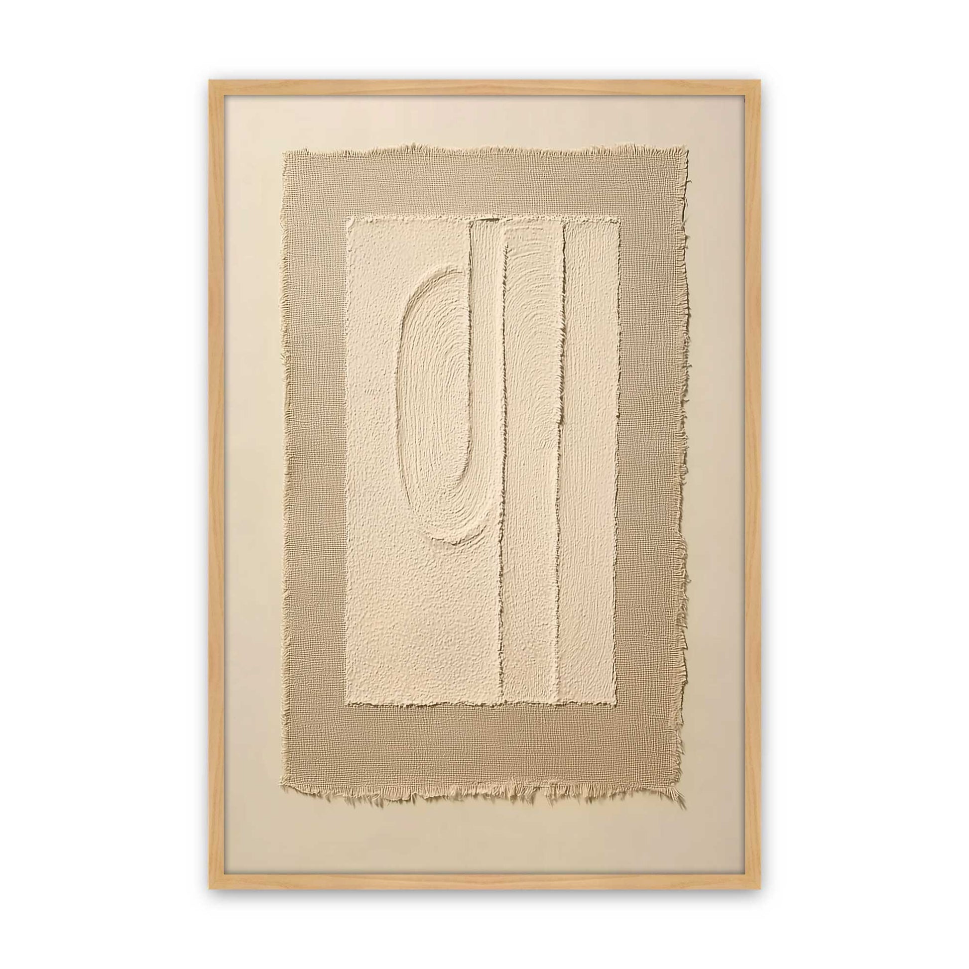 [Color:American Maple], Picture of art in a American Maple frame