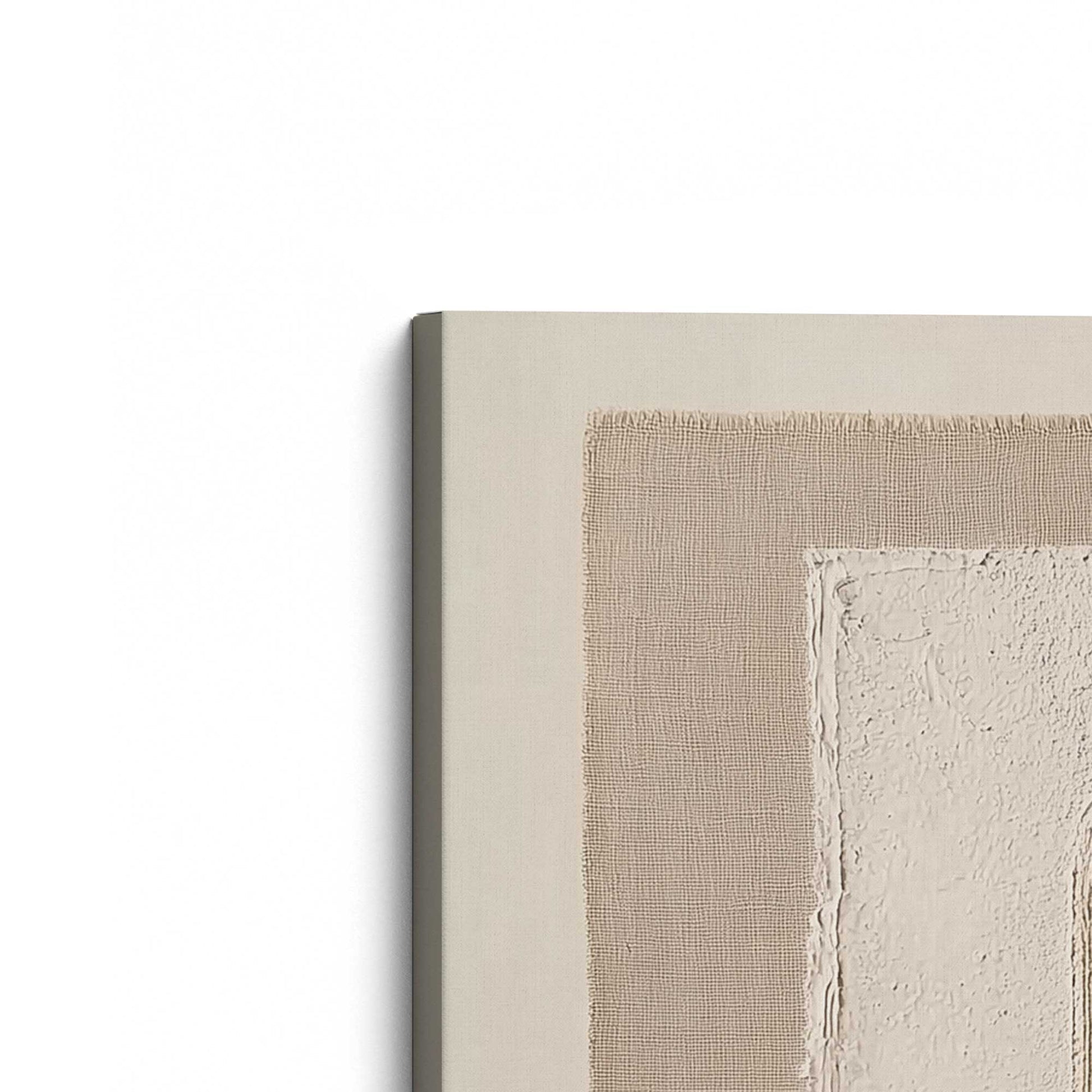 [Color:Stretched Canvas], Picture of the corner of the art