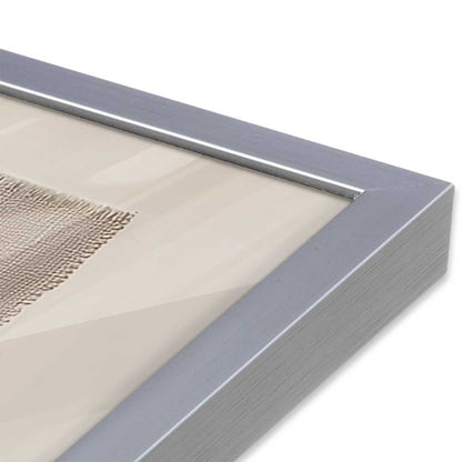 [Color:Polished Chrome], Picture of art in a Polished Chrome frame at an angle