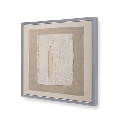 [Color:Polished Chrome], Picture of art in a Polished Chrome frame of the corner