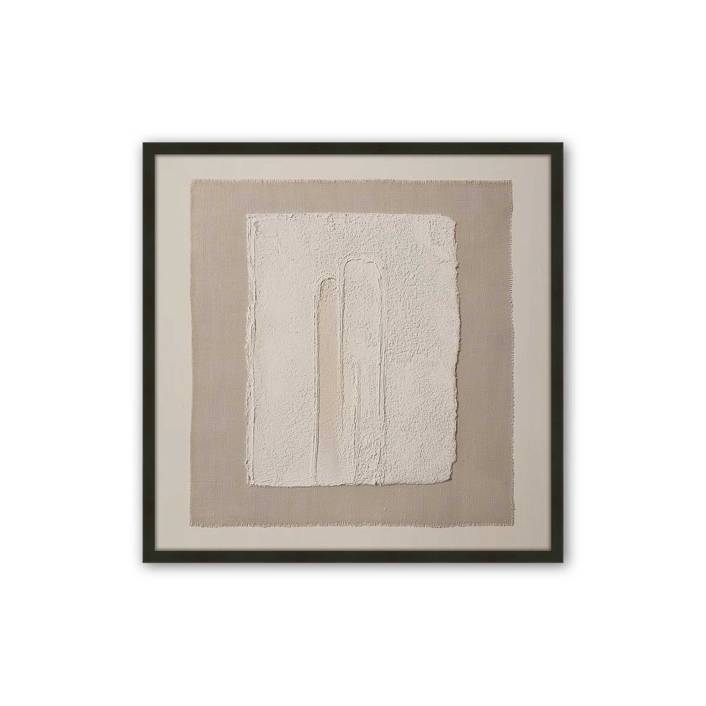 [Color:Satin Black], Picture of art in a Satin Black frame