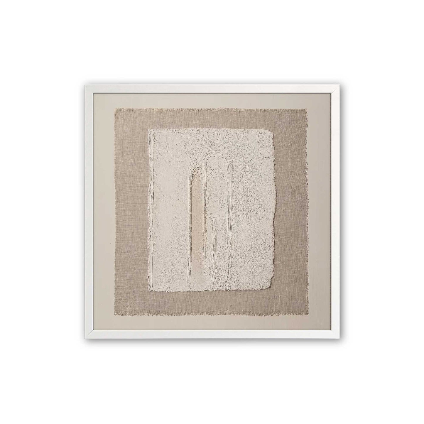 [Color:Opaque White], Picture of art in a Opaque White frame