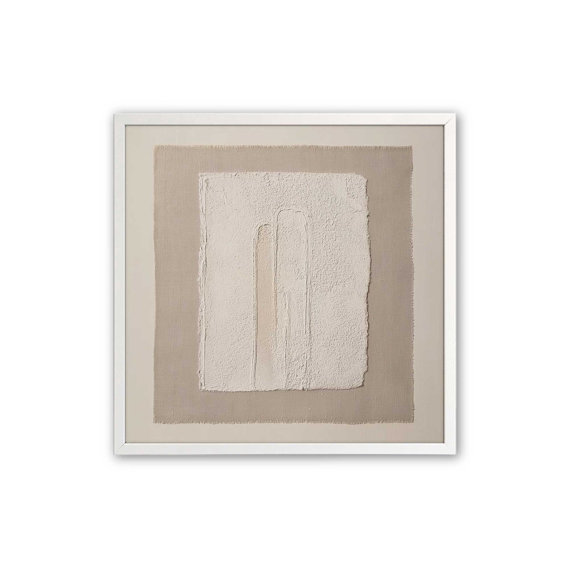 [Color:Opaque White], Picture of art in a Opaque White frame