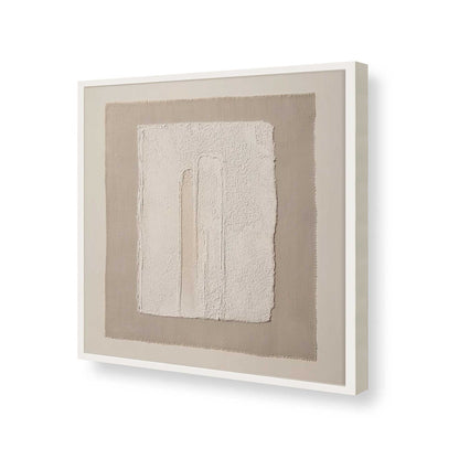 [Color:Opaque White], Picture of art in a Opaque White frame of the corner