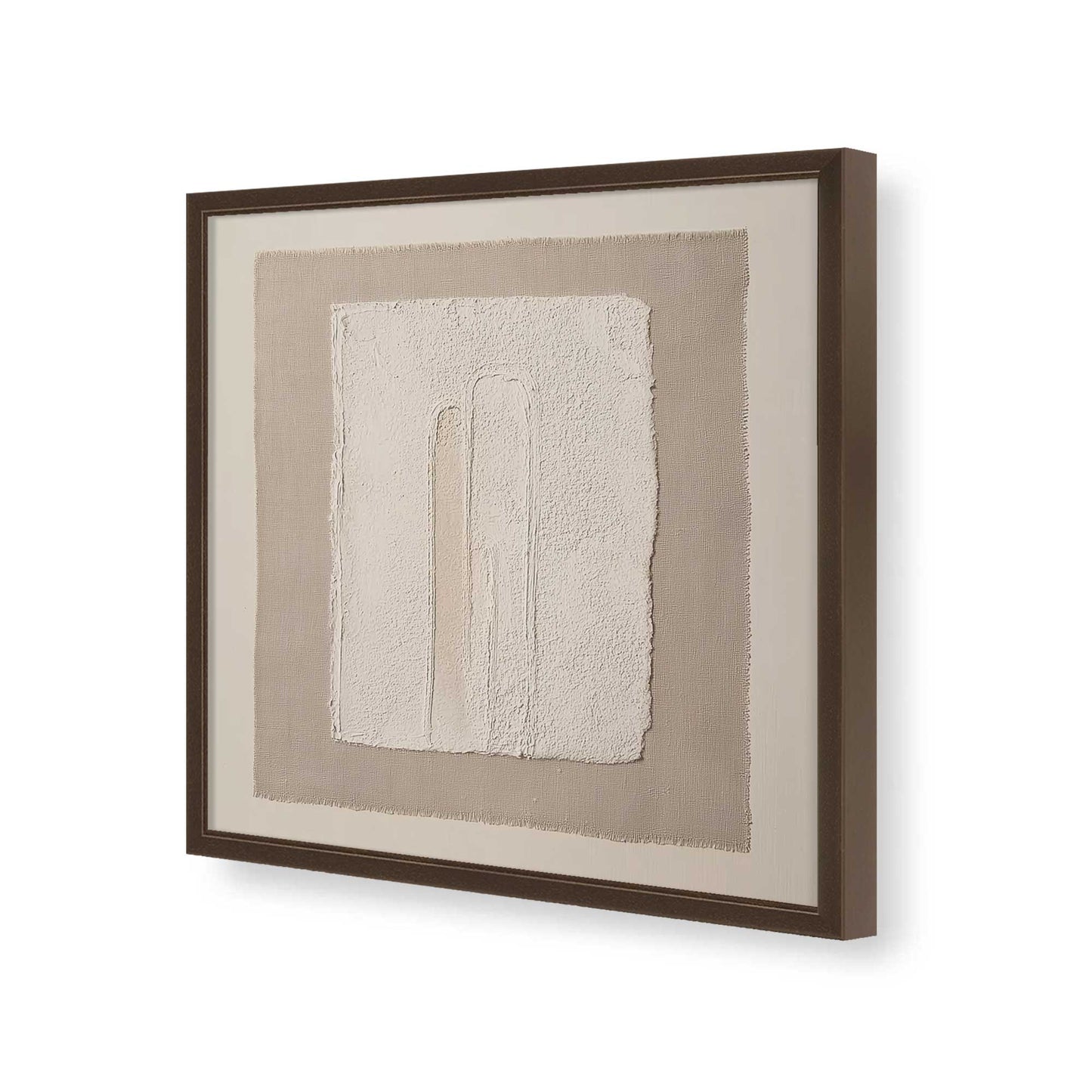 [Color:Espresso], Picture of art in a Espresso frame of the corner