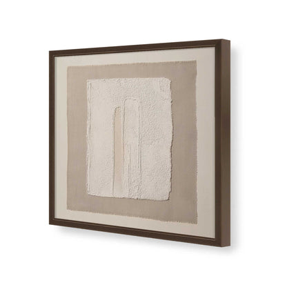 [Color:Espresso], Picture of art in a Espresso frame of the corner