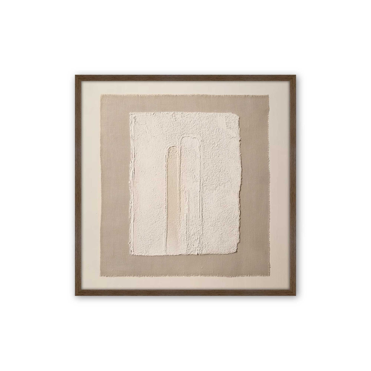 [Color:Walnut], Picture of art in a Walnut frame