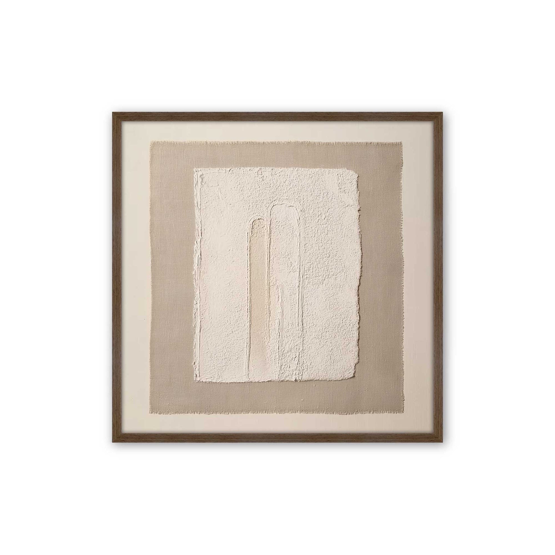 [Color:Walnut], Picture of art in a Walnut frame