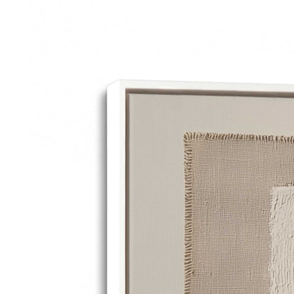 [Color:Opaque White], Picture of art in a White frame at an angle