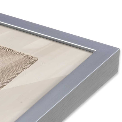 [Color:Polished Chrome], Picture of art in a Polished Chrome frame at an angle