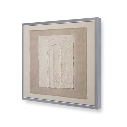 [Color:Polished Chrome], Picture of art in a Polished Chrome frame of the corner
