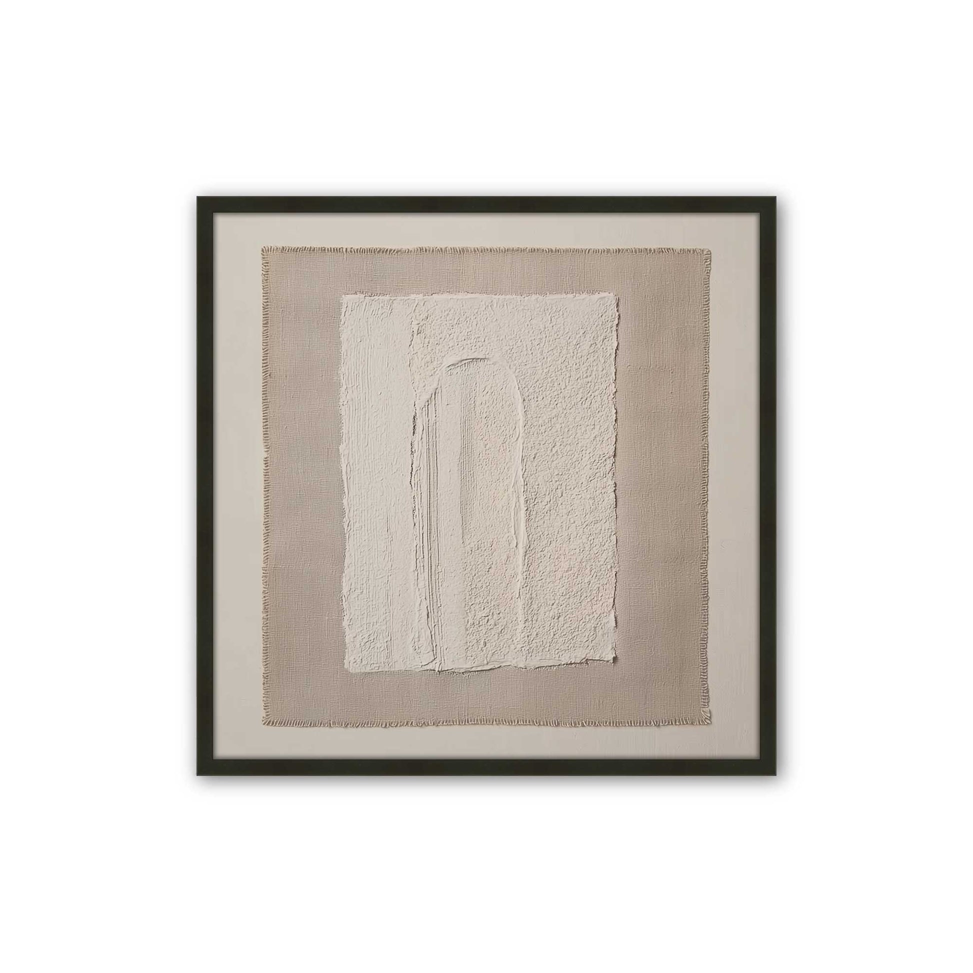 [Color:Satin Black], Picture of art in a Satin Black frame