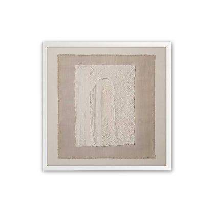 [Color:Opaque White], Picture of art in a Opaque White frame