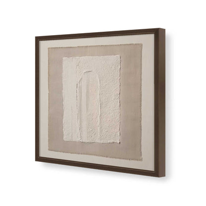 [Color:Espresso], Picture of art in a Espresso frame of the corner