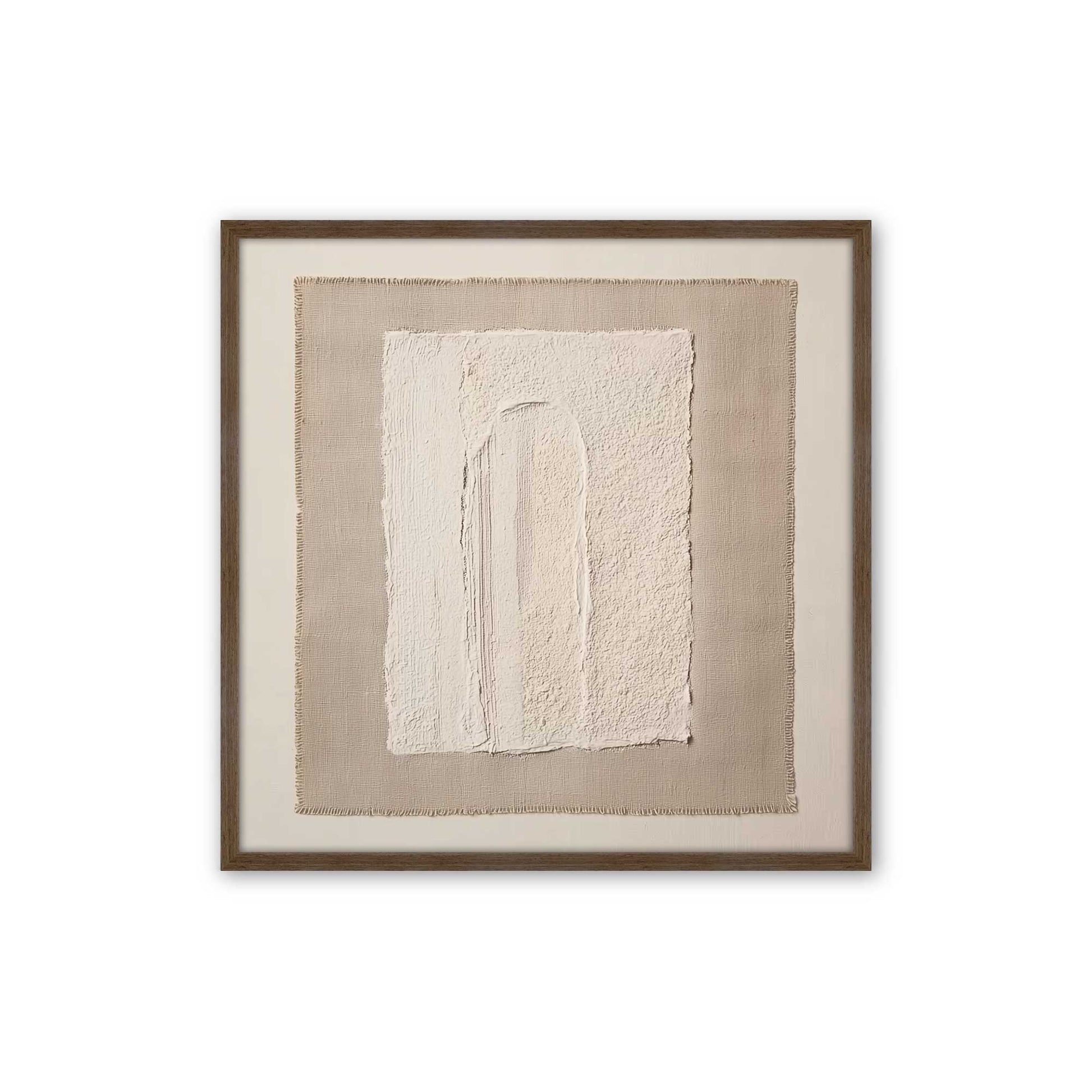 [Color:Walnut], Picture of art in a Walnut frame