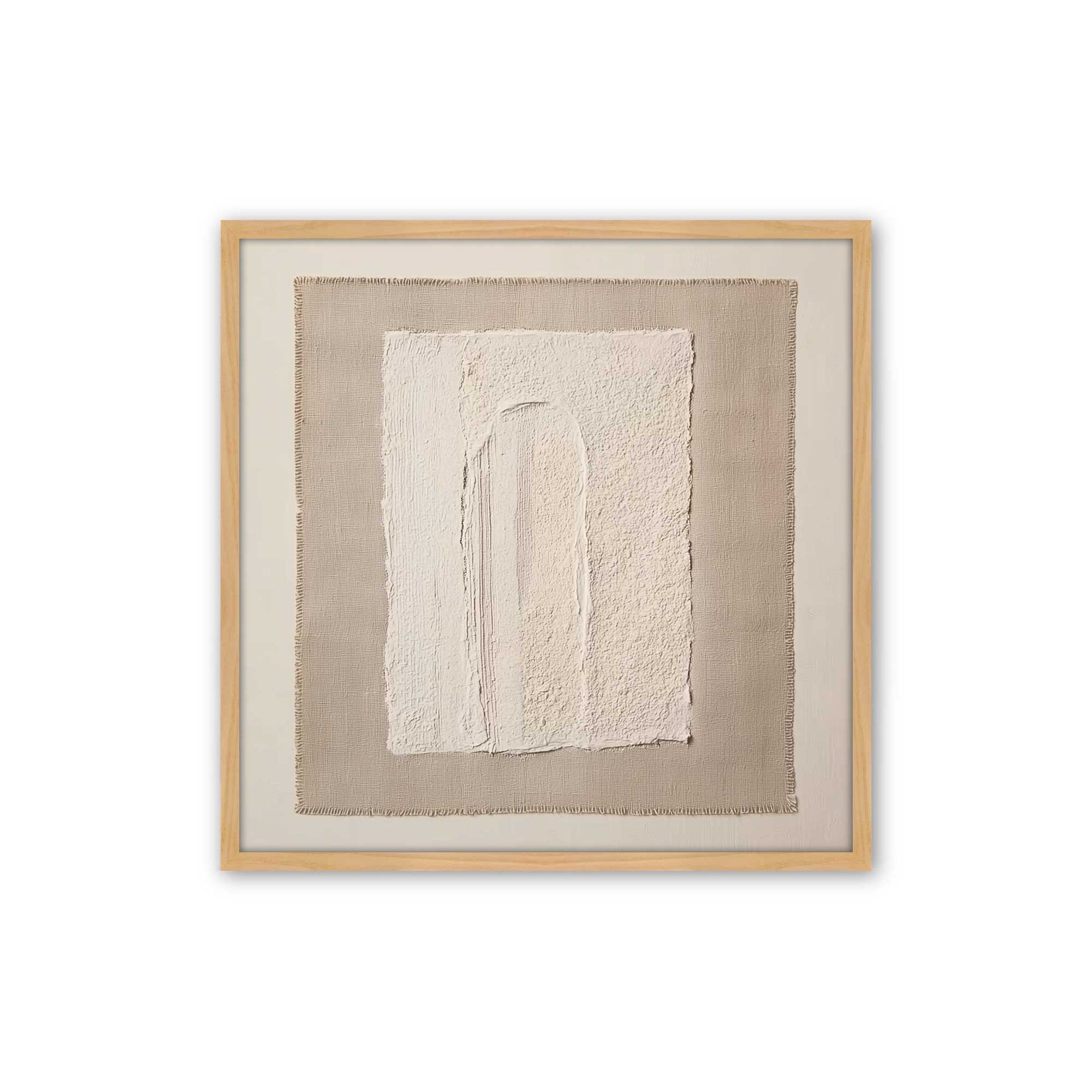 [Color:American Maple], Picture of art in a American Maple frame