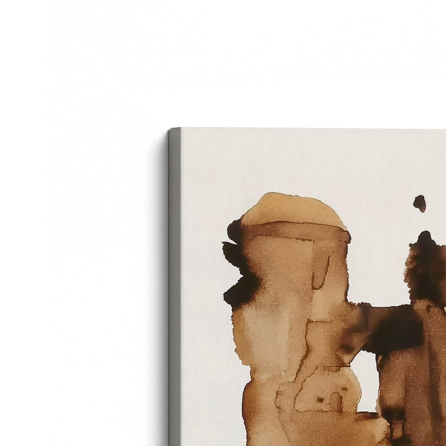 [Color:Stretched Canvas], Picture of the corner of the art
