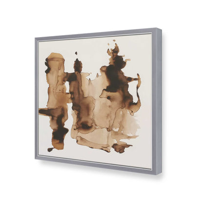[Color:Polished Chrome], Picture of art in a Polished Chrome frame of the corner