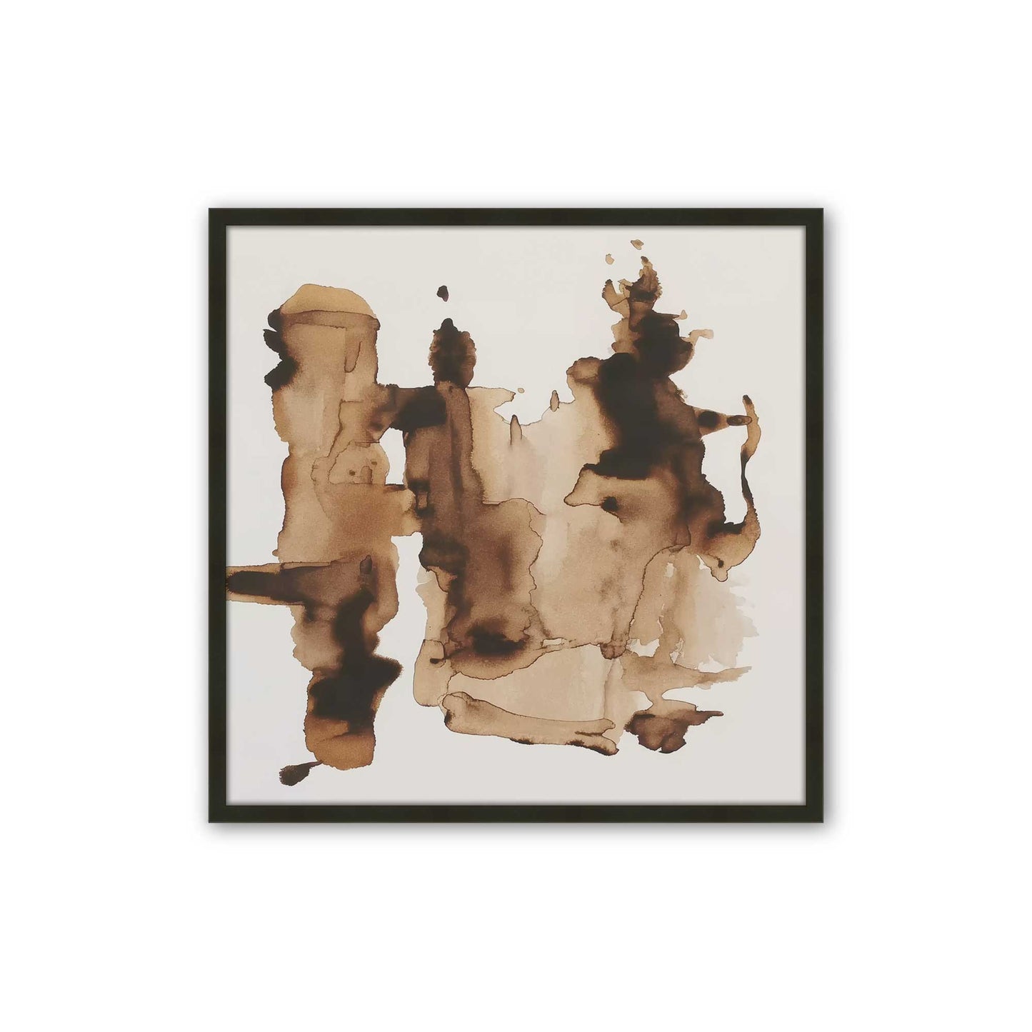 [Color:Satin Black], Picture of art in a Satin Black frame