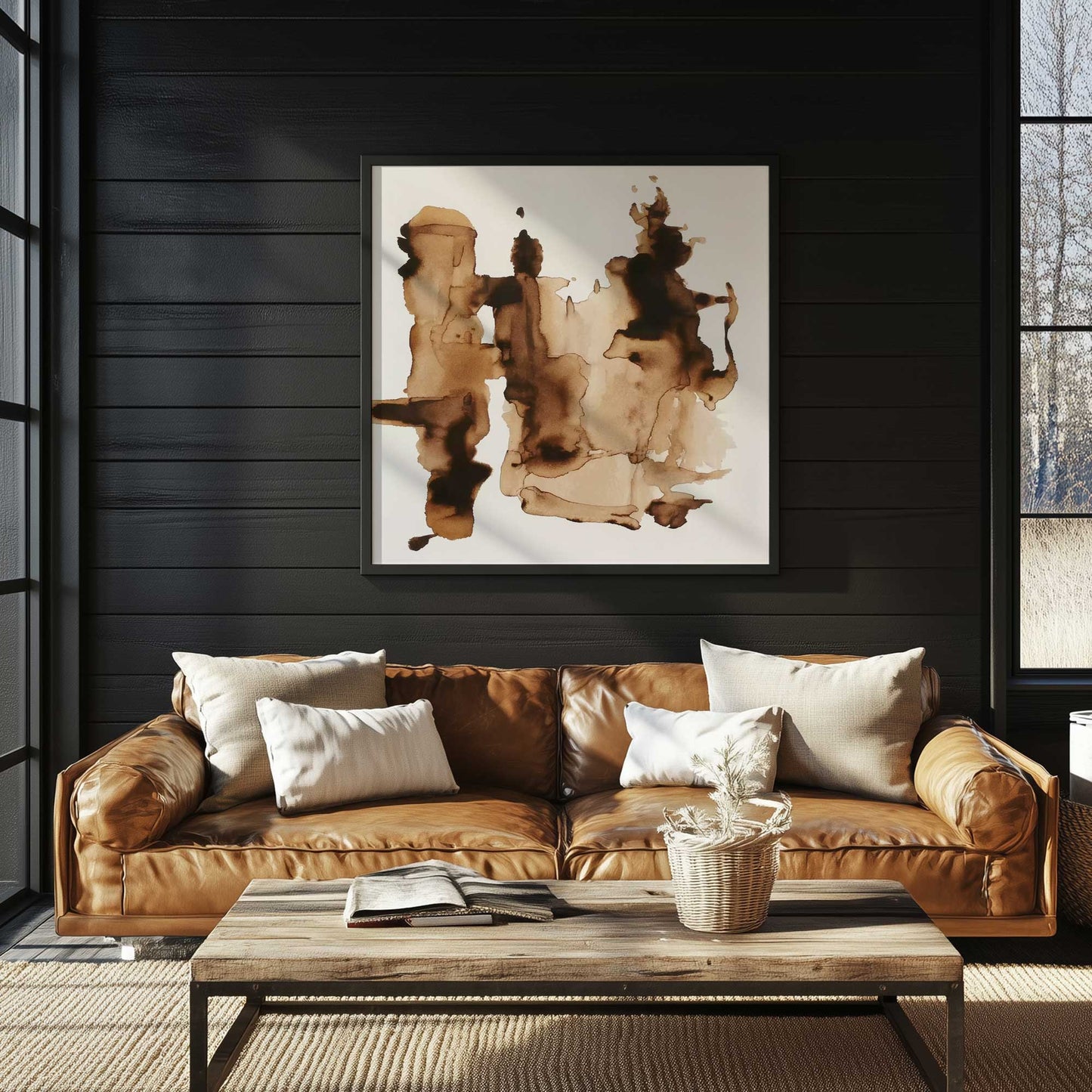 Picture of art in a room