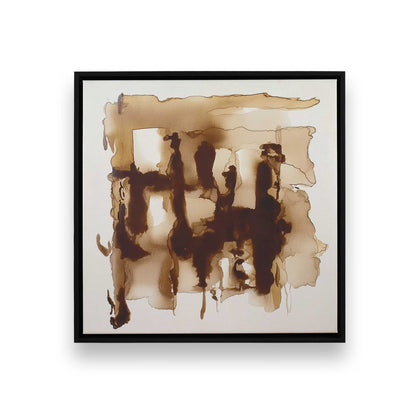 [Color:Satin Black], Picture of art in a Satin Black frame