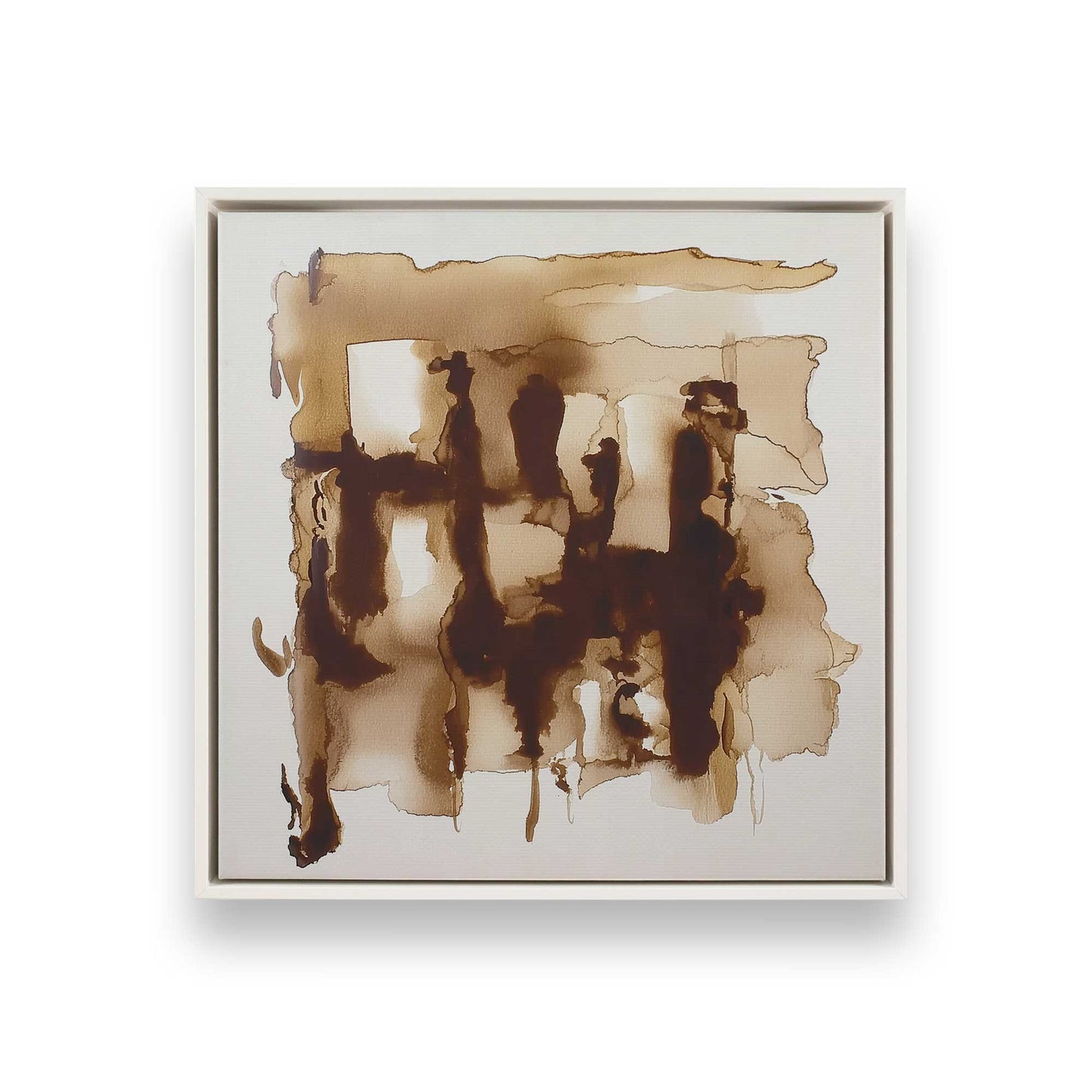 [Color:Opaque White], Picture of art in a White frame